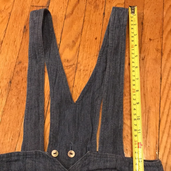 Vintage denim pinafore dress - Picture 6 of 12